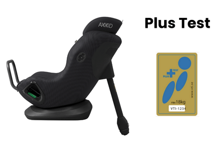 Axkid Minikid Core Plus Test seguridad a contramarcha